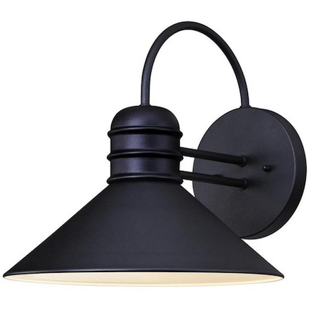 Brightbomb Watts Creek One Light Outdoor Wall Lantern - Textured Black BR3280078